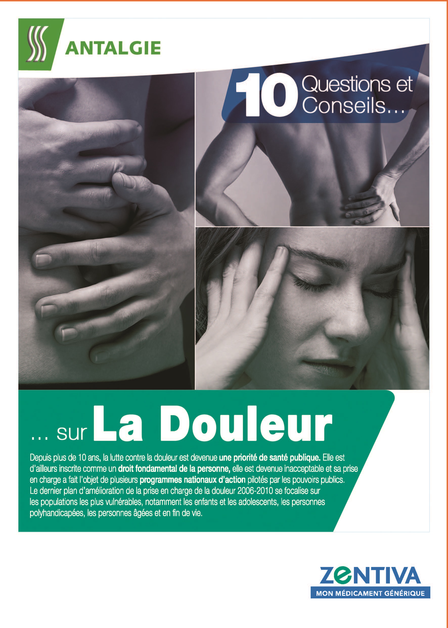 10 Questions et 10 Conseils sur la Douleur 